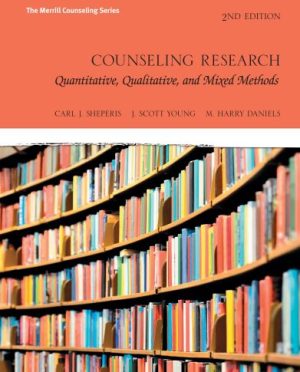 9780134025094 - Counseling Research Sheperis 2nd Edition PDF