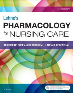 9780323512275 PDF - Lehne's Pharmacology for Nursing Care 10th Edition