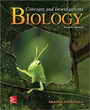 Biology: Concepts and Investigations (Looseleaf) 4TH EDITION eBook PDF EPUB