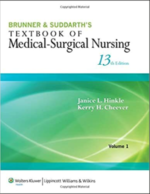 Brunner & Suddarth's Textbook of Medical-Surgical Nursing 13th Edition PDF EBOOK EPUB