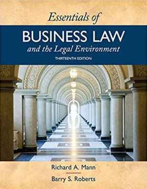 Bundle Essentials of Business Law and the Legal Environment 13 edition eBook