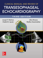 Clinical Manual and Review of Transesophageal Echocardiography 3rd Edition eBook