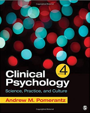 Clinical Psychology Science Practice and Culture 4th Edition By Andrew M. Pomerantz PDF EBOOK EPUB