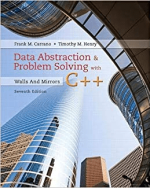 Data Abstraction & Problem Solving with C++Walls and Mirrors 7th Edition eBook