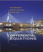 Differential Equations 4th Edition by Paul Blanchard, ISBN-13: 978-1133109037