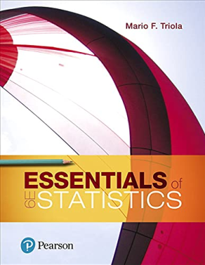 Essentials of Statistics 6th Edition by Mario Triola eBook