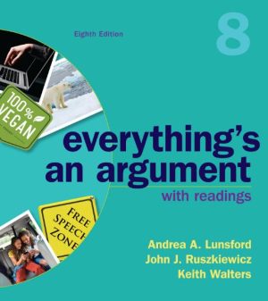 Everything’s an Argument 8th Edition eBook PDF