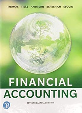 Financial Accounting 7th Canadian Edition Harrison PDF