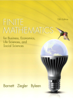 Finite Mathematics for Business Economics Life Sciences and Social Sciences 13th Edition eBook