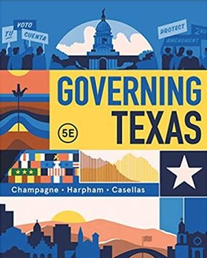 Governing Texas 5th Edition PDF eBook