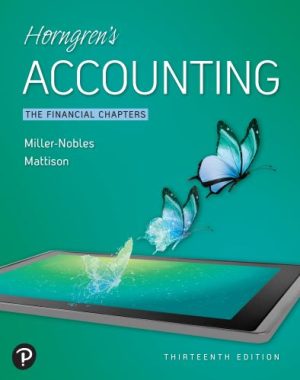 Horngren's Accounting 13th Edition PDF