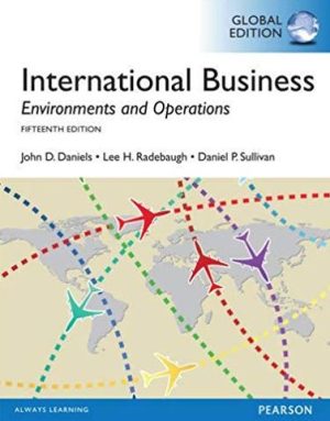 International Business 15th Global Edition Lee Radebaugh, ISBN-13: 978-1292016795