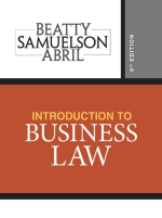 Introduction to Business Law 6th Edition eBook