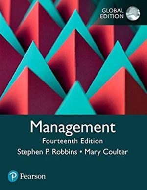 Management GLOBAL 14th Edition Stephen P. Robbins, ISBN-13: 978-1292215839