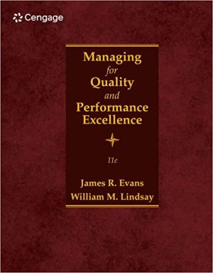 Managing for Quality and Performance Excellence (11th Edition) – eBook PDF