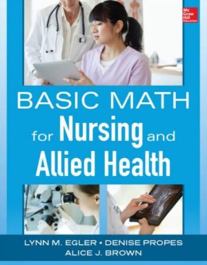 Mathematics for Allied Health Sciences PDF