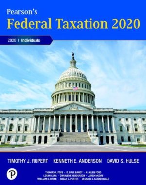 Pearson's Federal Taxation 2020 PDF