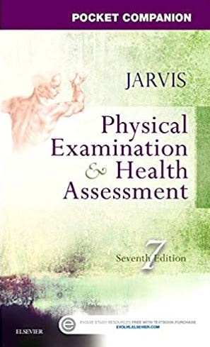 Pocket Companion for Physical Examination and Health Assessment 7th Edition, ISBN-13: 978-0323265379