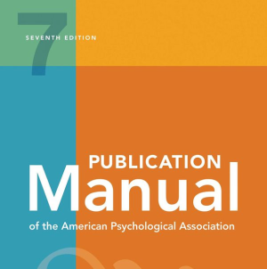 Publication Manual of the American Psychological Association: 7th Edition eBook