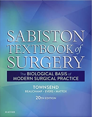 Sabiston Textbook of Surgery The Biological Basis of Modern Surgical Practice 20th Edition eBook