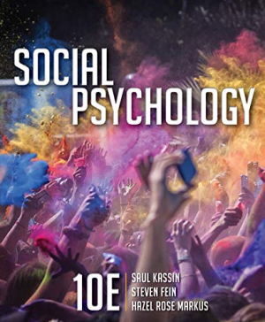 Social Psychology 10th Edition by Saul Kassin eBook