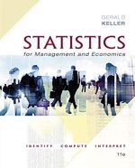 Statistics for Management and Economics 11th Edition, ISBN-13: 978-1337093453