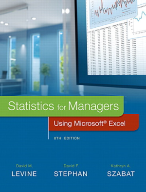 Statistics for Managers Using Microsoft Excel 8th Edition eBook