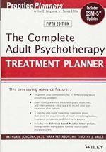 The Complete Adult Psychotherapy Treatment Planner 5th Edition, ISBN-13: 978-1118067864