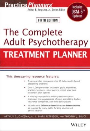 The Complete Adult Psychotherapy Treatment Planner Includes DSM-5 Updates eBook PDF EPUB