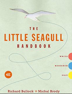 The Little Seagull Handbook 4th Edition Pdf