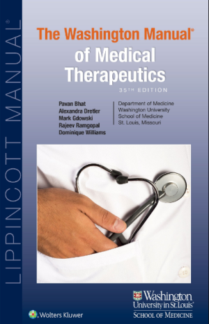 The Washington Manual of Medical Therapeutics 35th Edition PDF EBOOK EPUB