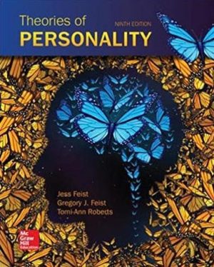 Theories of Personality 9th Edition Jess Feist, ISBN-13: 978-0077861926