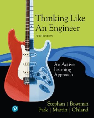 Thinking Like an Engineer 5th edition PDF