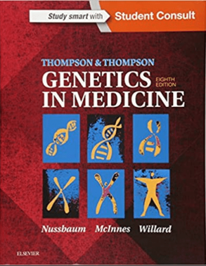 Thompson & Thompson Genetics in Medicine 8th Edition eBook PDF EPUB