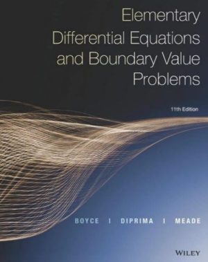 Elementary Differential Equations and Boundary Value Problems, 11th Edition – eBook PDF