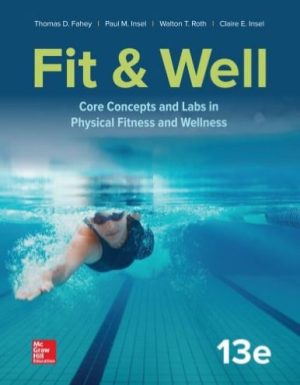 Fit and Well Core Concepts 13th Edition Pdf