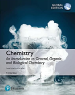 Chemistry: An Introduction to General, Organic, and Biological Chemistry 13th Global Edition, ISBN-13: 978-1292228860