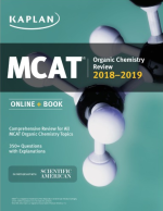 MCAT Organic Chemistry Review 2018-2019, ISBN-13: 978-1506223865