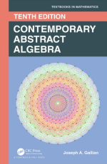 Student Solutions Manual for Gallian's Contemporary Abstract Algebra 10th Edition (Textbooks in Mathematics) PDF ISBN-13 ‏ : ‎ 978-0367766801