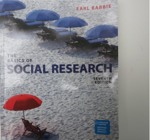 The Basics of Social Research 7th Edition PDF by Earl R. Babbie ISBN-13 : ‎978-1305503076