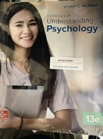 Essentials of Understanding Psychology 13th Edition  by Robert S. Feldman ISBN-13 ‏ : ‎ 9781259922725