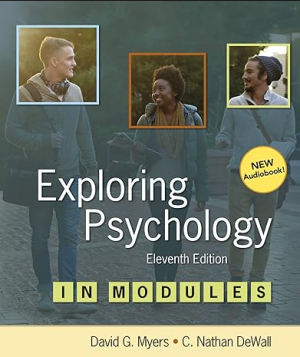 Exploring Psychology in Modules 11th Edition pdf