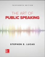 The Art of Public Speaking 13th Edition : ‎ 9781259924606