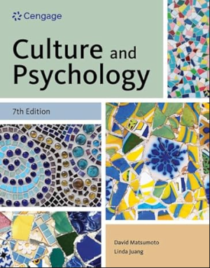 Culture and Psychology 7th Edition : 9780357658055 pdf eBook