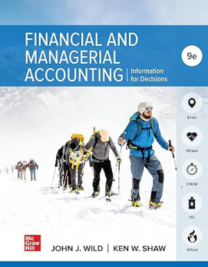 Financial and Managerial Accounting 9th Edition pdf ebook 9781260728774