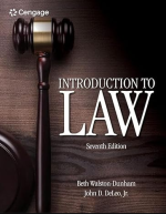 Introduction to Law 7th Edition by Beth Walston-Dunham 9781305948648 ebook pdf