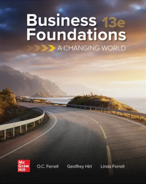 Business Foundations: A Changing World 13th Edition 9781264067497 ebook pdf