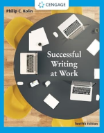 Successful Writing at Work 12th Edition by Philip C. Kolin 9780357656471 ebook pdf