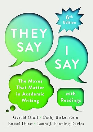 They Say I Say With Readings 6th edition eBook pdf